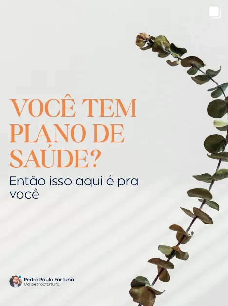 Instagram Dr. Pedro Fortuna